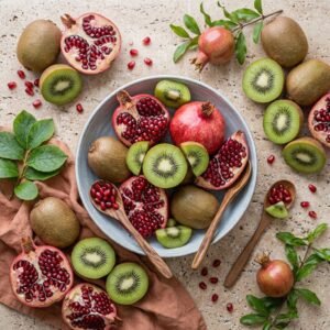 Kiwi Pomegrante ice Niimoo Flavors